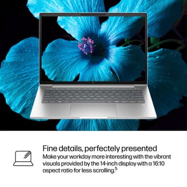 HP EliteBook 6 G1iR Wolf Pro Security Edition Intel Core 5 120U Laptop 35.6 cm (14") WUXGA 16 GB DDR5-SDRAM 512 GB SSD Wi-Fi 6E (802.11ax) Windows 11 Pro Silver view 7