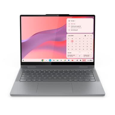 Lenovo Chrome 2in1 14IRU10 Intel Core 5 120U Chromebook 35.6 cm (14") Touchscreen WUXGA 8 GB LPDDR5-SDRAM 128 GB UFS Wi-Fi 6E (802.11ax) ChromeOS Grey English view 1