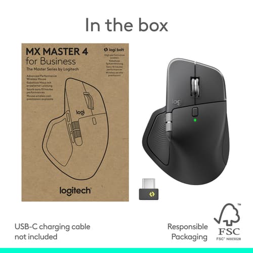 Logitech MX Master 4 for Business - Graphite