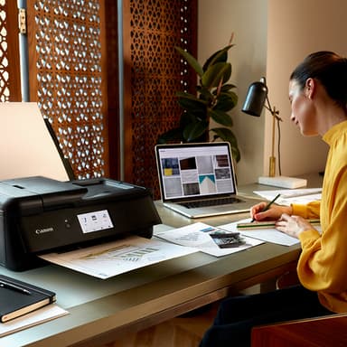 Canon PIXMA TS9550a Inkjet A3 4800 x 1200 DPI Wi-Fi view 5
