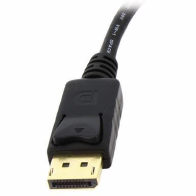 StarTech.com DisplayPort to DVI Adapter - DisplayPort to DVI-D Adapter Video Converter 1080p - DP 1.2 to DVI Monitor/Display Cable Adapter Dongle - DP to DVI Adapter - Latching DP Connector view 3