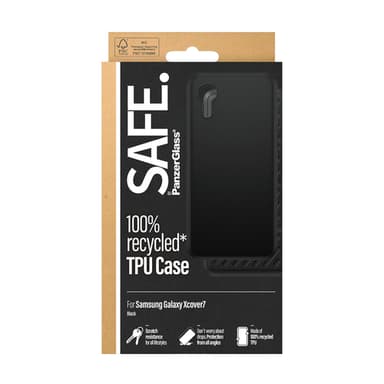 PanzerGlass SAFE. by ® TPU Case Black Samsung Galaxy Xcover7 view 3