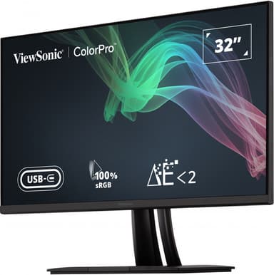 Viewsonic VP56 computer monitor 81.3 cm (32") 3840 x 2160 pixels 4K Ultra HD LED Black view 6