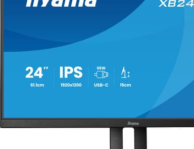 iiyama ProLite XB2495WSC-B1 computer monitor 61.2 cm (24.1") 1920 x 1200 pixels WUXGA LED Black view 12
