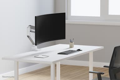 Neomounts DS70PLUS-450WH1 Monitor arm 17-49" - gas spring - Topfix - 180°-stop view 17