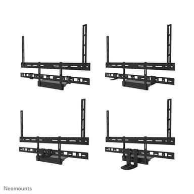 Neomounts AV60-500BL Videobar and laptop shelf kit 43-110" - VESA - max 8 kg - universal view 11