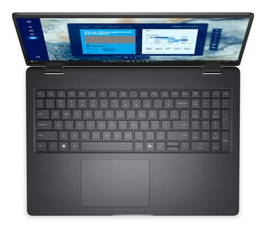 DELL Pro 16 PC16250 Intel Core Ultra 5 225U Laptop 40.6 cm (16") Full HD+ 16 GB DDR5-SDRAM 512 GB SSD Wi-Fi 6E (802.11ax) Windows 11 Pro UK English Black view 4