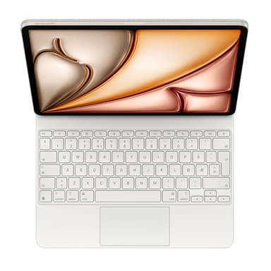 Apple Magic Keyboard QWERTY Norwegian White view 2