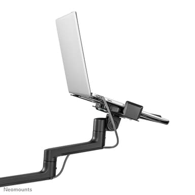 Neomounts DS20-425BL2 Monitor arm with laptop holder 17-27" - space saving view 12