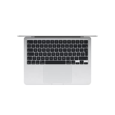 Apple MacBook Air Apple M M5 Laptop 34.5 cm (13.6") 16 GB 512 GB SSD Wi-Fi 7 (802.11be) macOS Tahoe Silver view 2