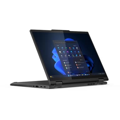 Lenovo ThinkPad T14s 2-in-1 Gen 1 Intel Core Ultra 7 255U Hybrid (2-in-1) 35.6 cm (14") Touchscreen WUXGA 16 GB LPDDR5x-SDRAM 512 GB SSD Wi-Fi 7 (802.11be) Windows 11 Pro Black English view 2