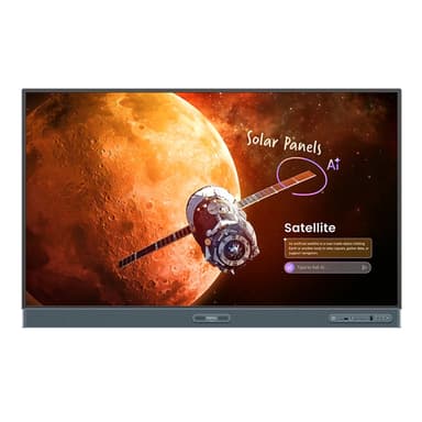 BenQ RP6505 interactive whiteboard 165.1 cm (65") 3840 x 2160 pixels Touchscreen Black HDMI view 1