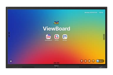 Viewsonic IFP 86IN 4K ANDROID 16 EDLA 64 interactive whiteboard 2.18 m (86") 3840 x 2160 pixels Touchscreen view 4