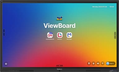 Viewsonic IFP6541 interactive whiteboard 165.1 cm (65") 3840 x 2160 pixels Touchscreen Black view 15