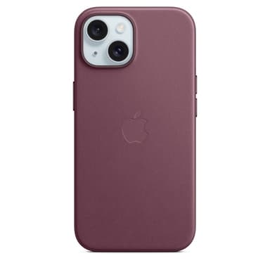 Apple iPhone 15 FineWoven Case with MagSafe - Mulberry view 1