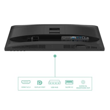 AOC 24P4U computer monitor 60.5 cm (23.8") 1920 x 1080 pixels Full HD Black view 5