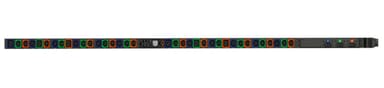 Vertiv DUS5M4W1-36PT67-1S02A9K00-S-A power distribution unit (PDU) 36 AC outlet(s) Black view 1