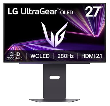 LG 27GX700A-B computer monitor 68.6 cm (27") 2560 x 1440 pixels Quad HD OLED Black view 1