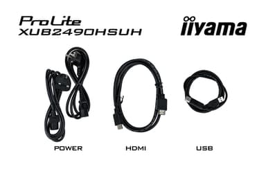 iiyama XUB2490HSUH-B2 computer monitor 60.5 cm (23.8") 1920 x 1080 pixels Full HD LED Black view 19