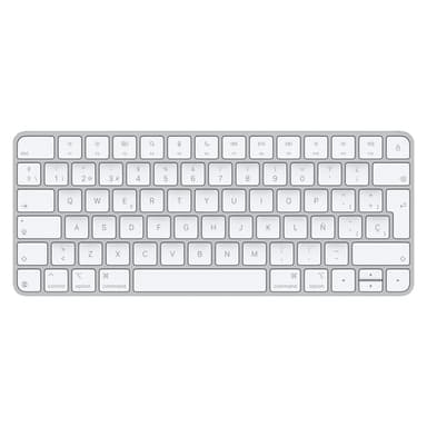 Apple Magic keyboard Universal USB + Bluetooth QWERTY Spanish White view 1