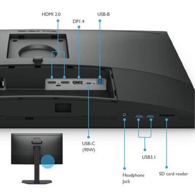 BenQ SW272QN view 6