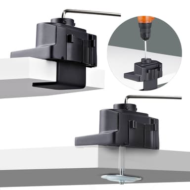 StarTech.com Desk Mount Monitor Arm, Up to 40-inch Screen/17.6lb (8kg), Mechanical Spring-Assisted Arm, C-Clamp/Grommet, Top-Down Installation, Toolless Adjustment view 4