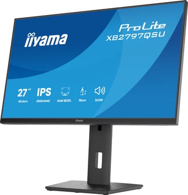 iiyama ProLite XB2797QSU-B1 computer monitor 68.6 cm (27") 2560 x 1440 pixels Quad HD LED Black view 11