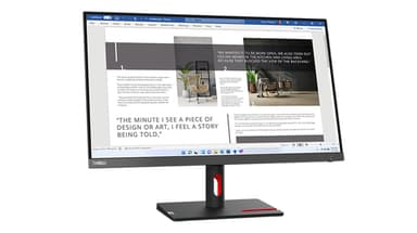 Lenovo ThinkVision S27i-30 computer monitor 68.6 cm (27") 1920 x 1080 pixels Full HD LED Grey view 1
