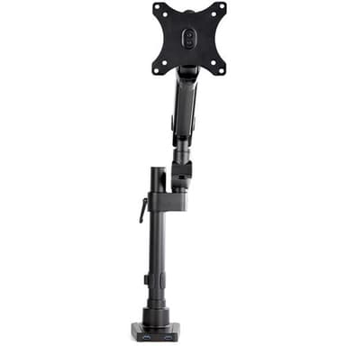 StarTech.com Desk Mount Monitor Arm with 2x USB 3.0 Ports, Full Motion Single Monitor Mount, up to 34" (17.6lb/8kg) VESA Display, Clamp/Grommet Mount, Mechanical Spring view 7
