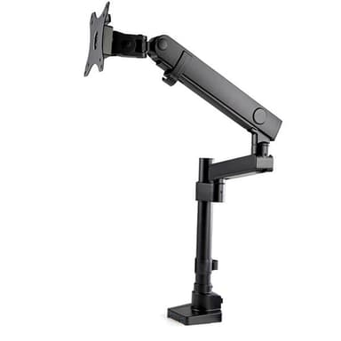 StarTech.com Desk Mount Monitor Arm with 2x USB 3.0 Ports, Full Motion Single Monitor Mount, up to 34" (17.6lb/8kg) VESA Display, Clamp/Grommet Mount, Mechanical Spring view 1