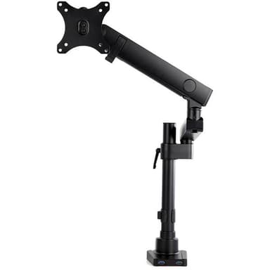 StarTech.com Desk Mount Monitor Arm with 2x USB 3.0 Ports, Full Motion Single Monitor Mount, up to 34" (17.6lb/8kg) VESA Display, Clamp/Grommet Mount, Mechanical Spring view 5