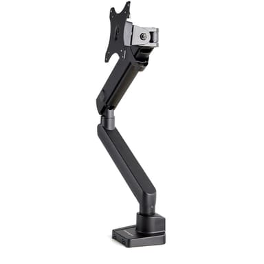 StarTech.com Desk Mount Monitor Arm with 2x USB 3.0 ports, Slim Full Motion Single Monitor Mount, up to 34" (17.6lb/8kg) VESA Display, Clamp/Grommet Mount, Mechanical Spring view 1