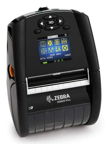 Zebra ZQ600 Plus label printer Direct thermal 203 x 203 DPI 115 mm/sec Wired & Wireless Wi-Fi Bluetooth view 1