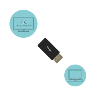 i-tec DisplayPort to HDMI Adapter 4K/60Hz view 3