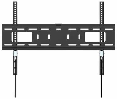 Manhattan Wall Mount for TV & Monitors (Fixed), For screens 37" to 65", VESA compatibility: all between 200x200mm to 600x400mm - check the dimensions of the four mounting holes on back of screen to ensure it fits, Max 50kg, Black, Bracket view 5
