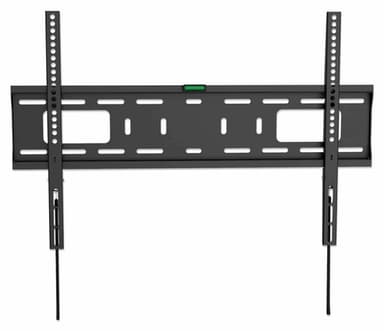 Manhattan Wall Mount for TV & Monitors (Fixed), For screens 37" to 65", VESA compatibility: all between 200x200mm to 600x400mm - check the dimensions of the four mounting holes on back of screen to ensure it fits, Max 50kg, Black, Bracket view 3
