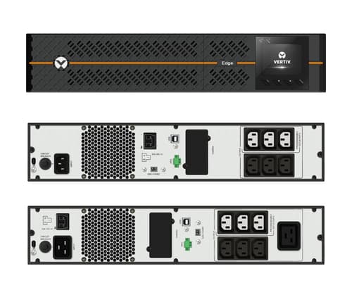 Vertiv Liebert Edge Uninterruptible Power Supply (UPS) - 1500VA 1350W 230V 2U Line Interactive AVR Tower/Rack Mount