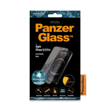 PanzerGlass ® Screen Protector iPhone 12 | 12 Pro | Edge-to-Edge Clear screen protector Apple 1 pc(s) view 2