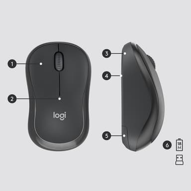 Logitech MK295 Silent Wireless Combo (QWERTY) — 920-009800 view 7