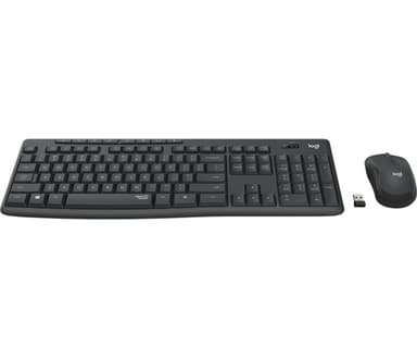 Logitech 920-009794 keyboard Mouse included Office RF Wireless QWERTZ German Graphite view 2
