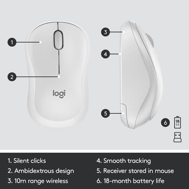 Logitech MK295 Silent Wireless Combo view 12