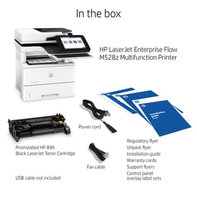 HP LaserJet Enterprise Flow MFP M528z view 11