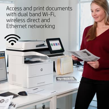 HP LaserJet Enterprise Flow MFP M528z view 18