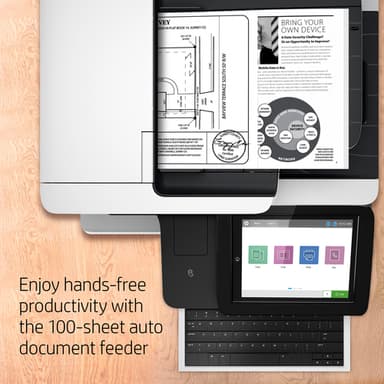 HP LaserJet Enterprise Flow MFP M528z view 13