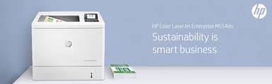 HP Color LaserJet Enterprise M554dn Printer view 18