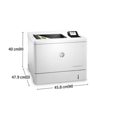 HP Color LaserJet Enterprise M554dn Printer view 7