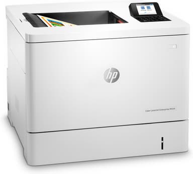 HP Color LaserJet Enterprise M554dn Printer view 3