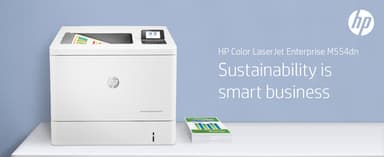 HP Color LaserJet Enterprise M554dn Printer view 8