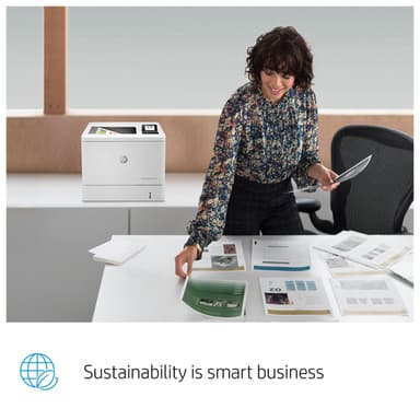 HP Color LaserJet Enterprise M554dn Printer view 16