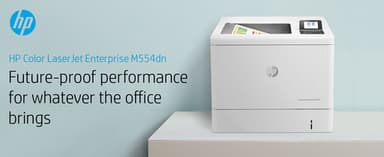 HP Color LaserJet Enterprise M554dn Printer view 17